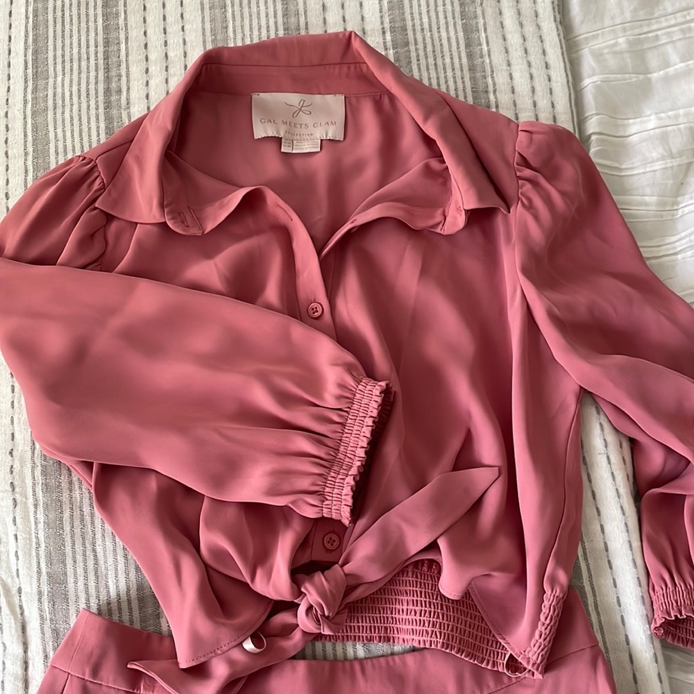 Gal Meets Glam top and skirt set